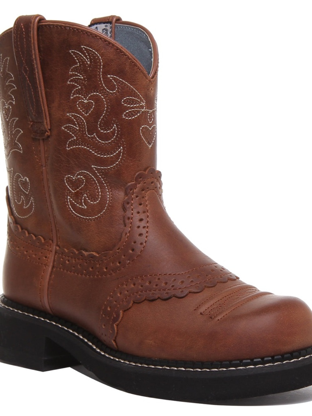 Ariat Brown Leather Western Work Boot